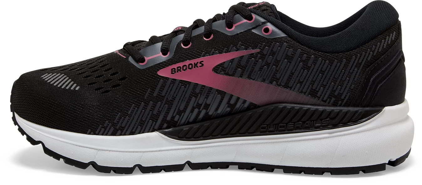 BROOKS Women’s Addiction GTS 15 (088 - Black/Ebony/Mauvewood) 2 BROOKS Women’s Addiction GTS 15 (088 - Black/Ebony/Mauvewood) - Image 2