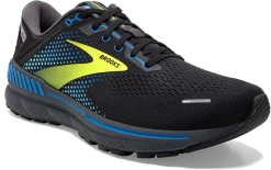 BROOKS Men’s Adrenaline GTS 22 (069 - Black/Blue/Nightlife) -Brooks Store D58F56C1 7C2D 4F4E A1E1 A3A4C1F81F84