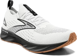 BROOKS Men's Levitate Stealthfit 6 (121 - White/Black) -Brooks Store D6CAF521 830F 4473 9BDD 0FD5CE8F72DB