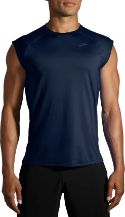 BROOKS Men's Atmosphere Sleeveless 2.0 (451 - Navy)