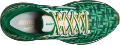 BROOKS Men's Ghost 15 “Run Lucky” (371 - Green/White/Orange) -Brooks Store EDB54A67 B478 4A36 9DB7 D0BEAB5BE17D