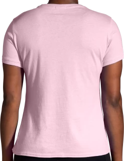 BROOKS Women's Distance Short Sleeve 2.0 (677 - Quartz/Gradient Stripe) -Brooks Store EE143DC7 FBD8 4CD9 B03F AE4C0BC08829