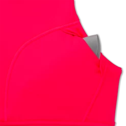 BROOKS Women's Drive 3 Pocket Run Bra (620 - Hyper Pink) -Brooks Store EE89C2B9 C180 4195 8CF6 7969C0D11B30