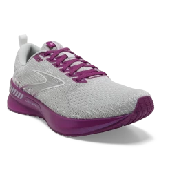 BROOKS Women's Levitate 5 GTS (003 - Grey/Lavender/Baton Rouge) -Brooks Store F6BA01BF EF64 4BFA 9C22 610342030BC4