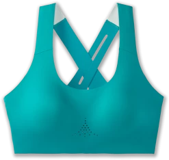 BROOKS Women's Dare Crossback Run Bra 2.0 (336 - Nile Green)