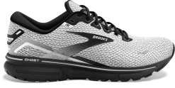 BROOKS Men's Ghost 15 (121 - White/Black)