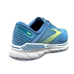 BROOKS Women's Adrenaline GTS 22 (415 - Silver Lake Blue/Green/White) -Brooks Store brooks 120353415 h