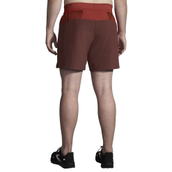 BROOKS Men's Sherpa 7" 2-in-1 Short (223 - Run Raisin/Copper) -Brooks Store image ebcd9de6 8f85 4e69 a5d3 fa4b824cb338